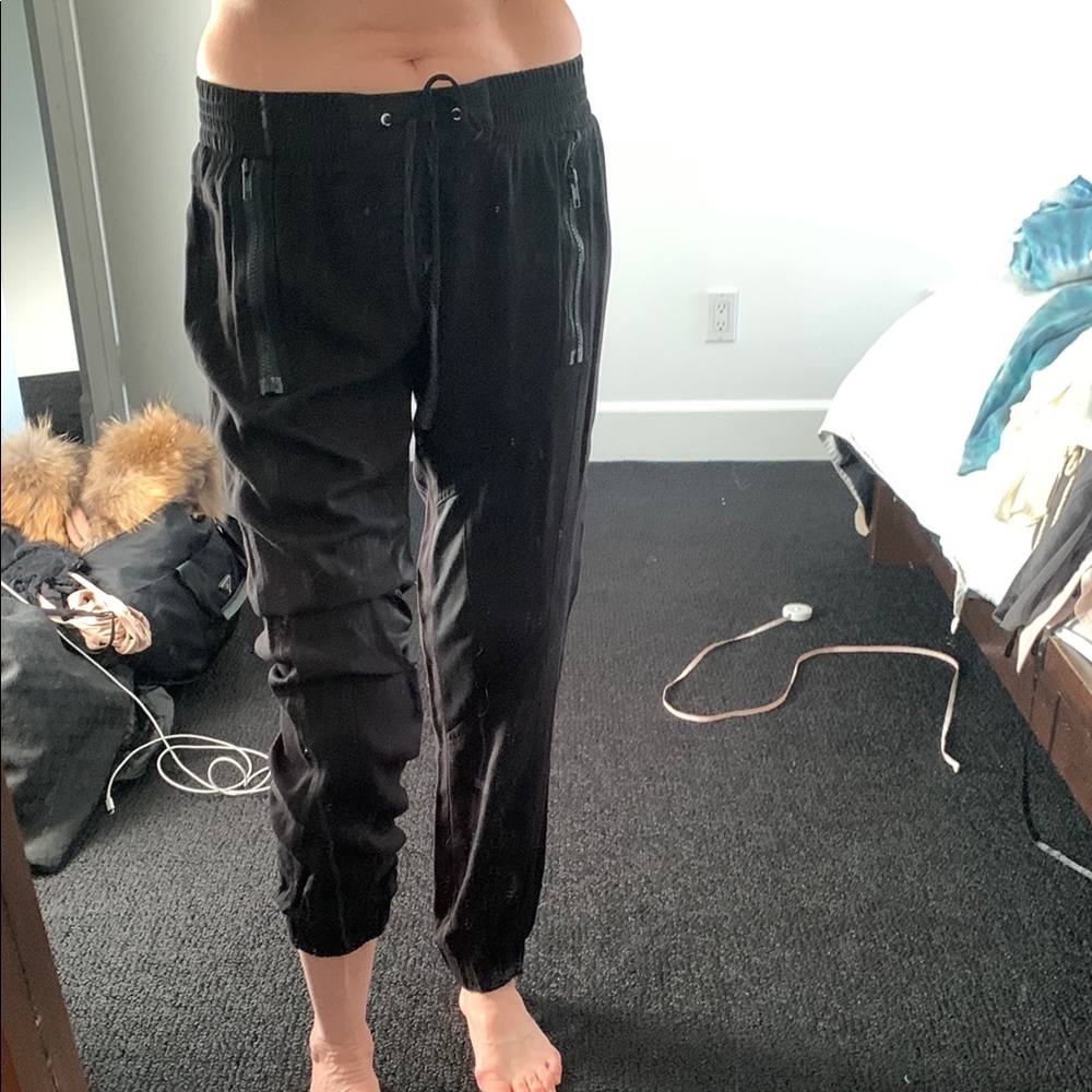 Stylish Black Drawstring Joggers - image 1